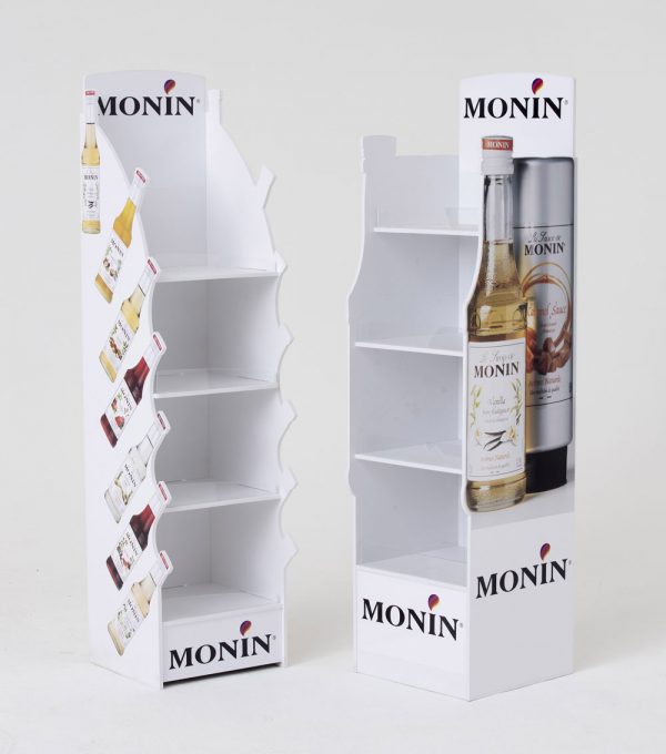 Product Display Stands Monin Syrup Gillis Creative Display Solutions